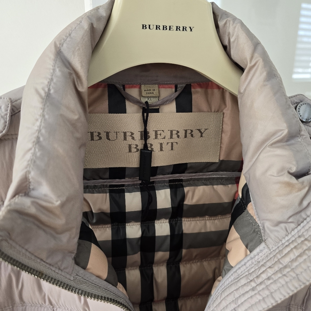 Burberry Puffer Vest.